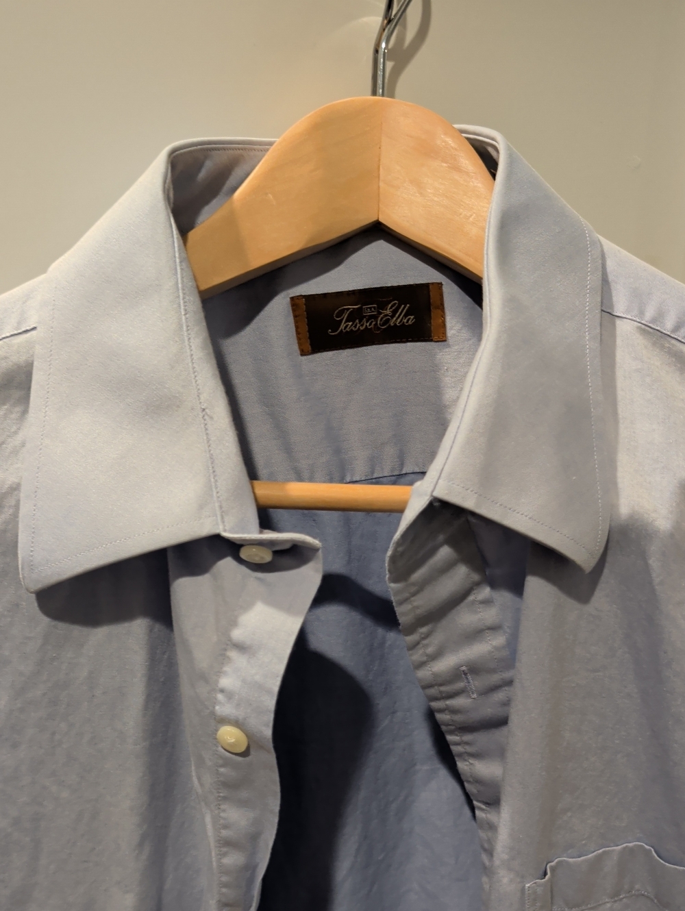 Tasso Elba Light Blue Dress Shirt